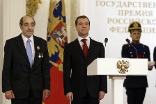 Дмитрий Медведев с Алексеем Фридманом