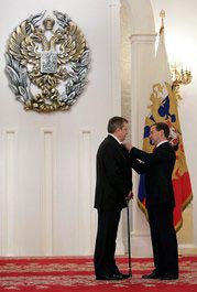 Дмитрий Медведев с Владиславом Панченко